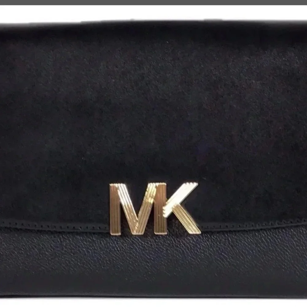 MICHAEL KORS Mott Leather Crossbody Handbag